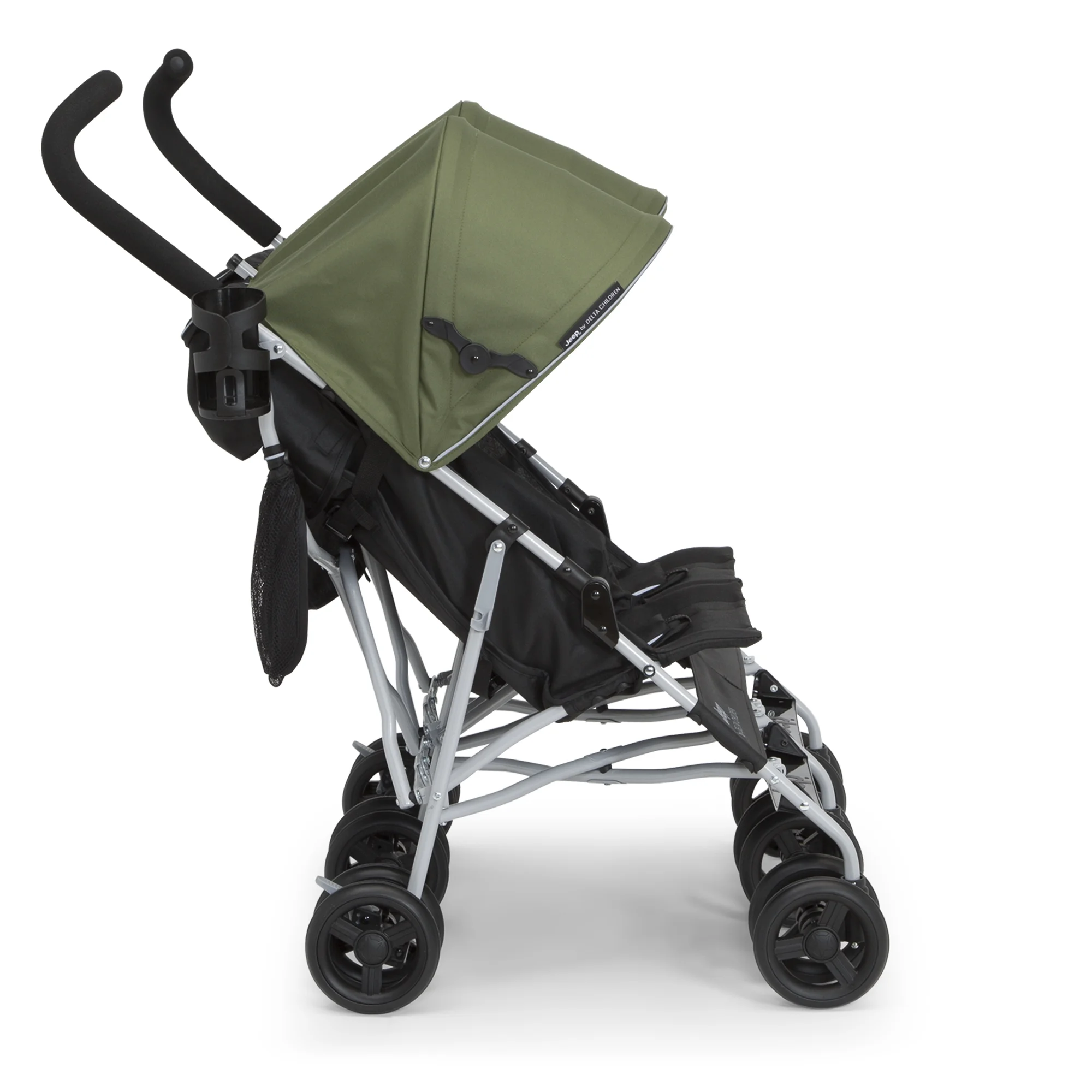 Jeep TurboGlyde Plus Side by Side Double by Delta Children, Olive Green