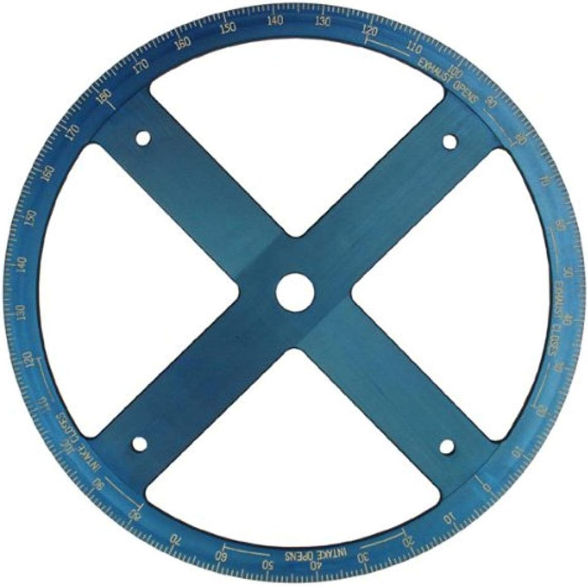 Proform 67490 Anodized Blue 16 Diameter Camshaft Degree Wheel