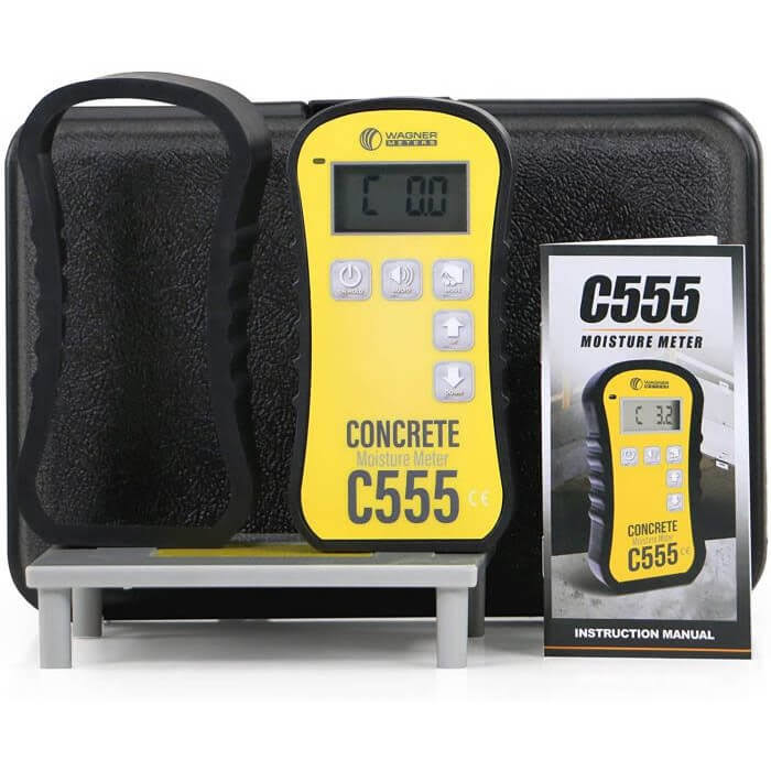 Wagner Meters C555 Concrete Moisture Meter - Pinless