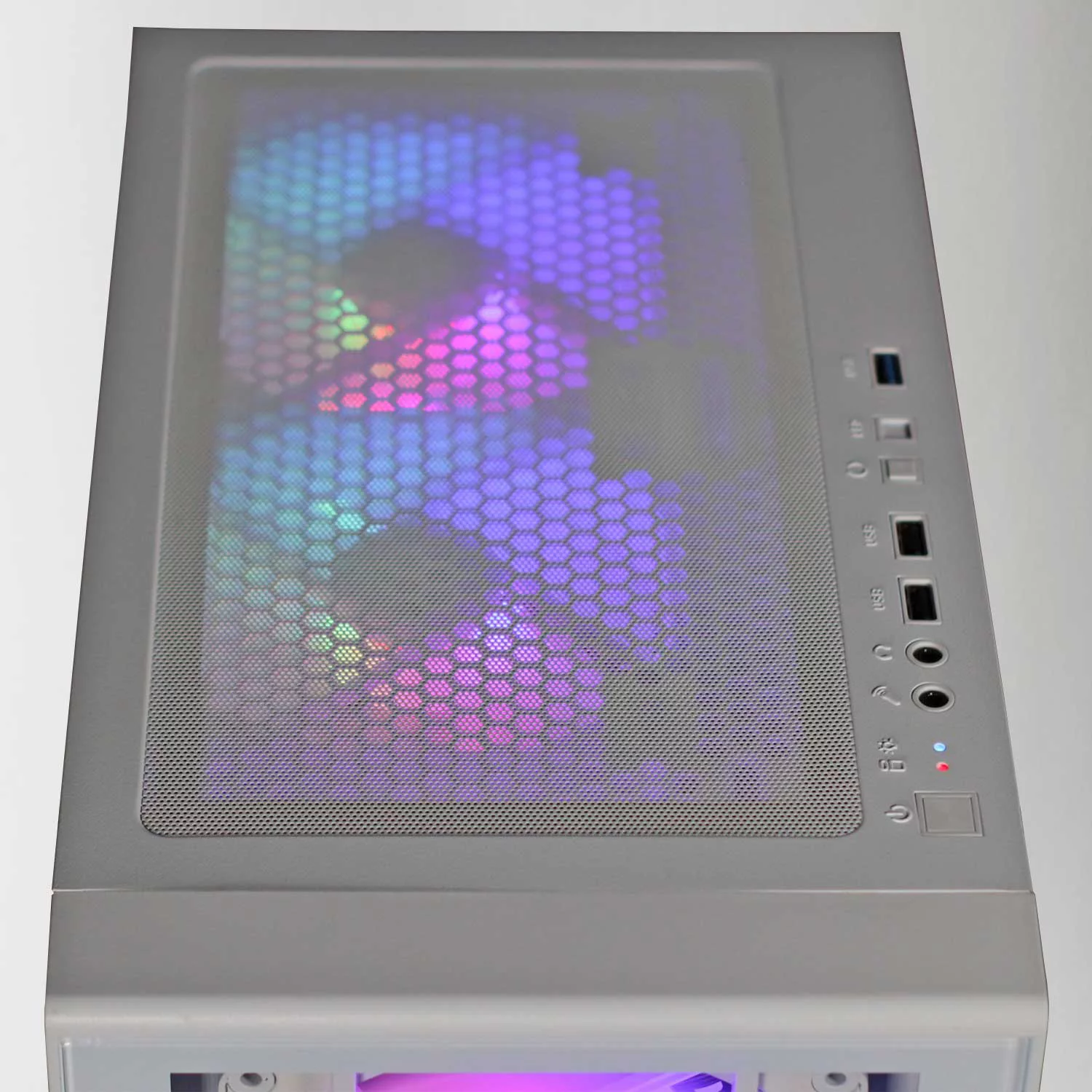 ViprTech.com Icefall Gaming PC Computer Desktop - AMD Ryzen 5 (12-Core), NVIDIA RTX 2060 6GB, 16GB DDR4 RAM, 128GB M.2 SSD, 1TB HDD, VR-Ready