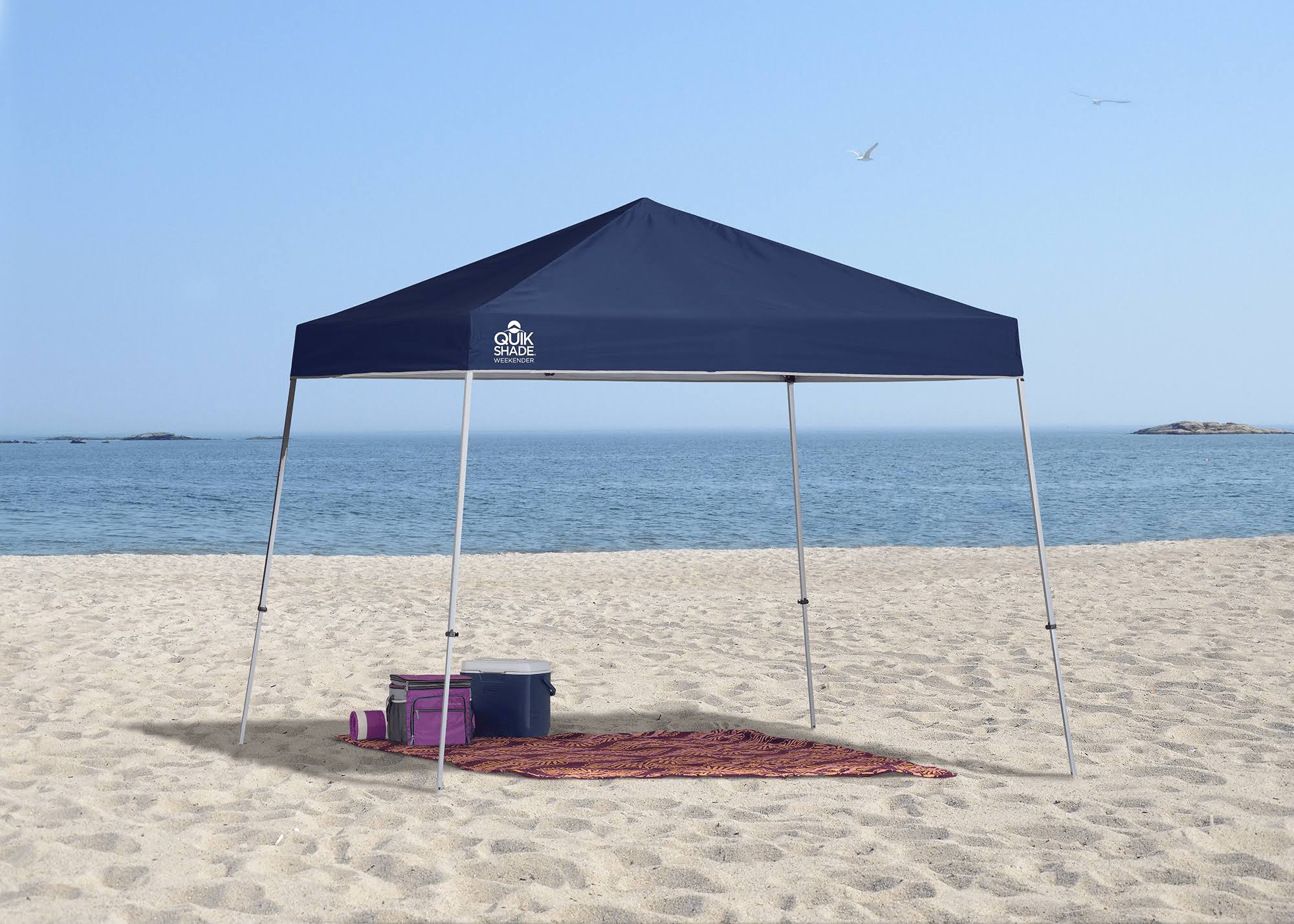 Quik Shade Weekender Elite WE81 12& x 12& Slant Leg Canopy - Twilight Blue