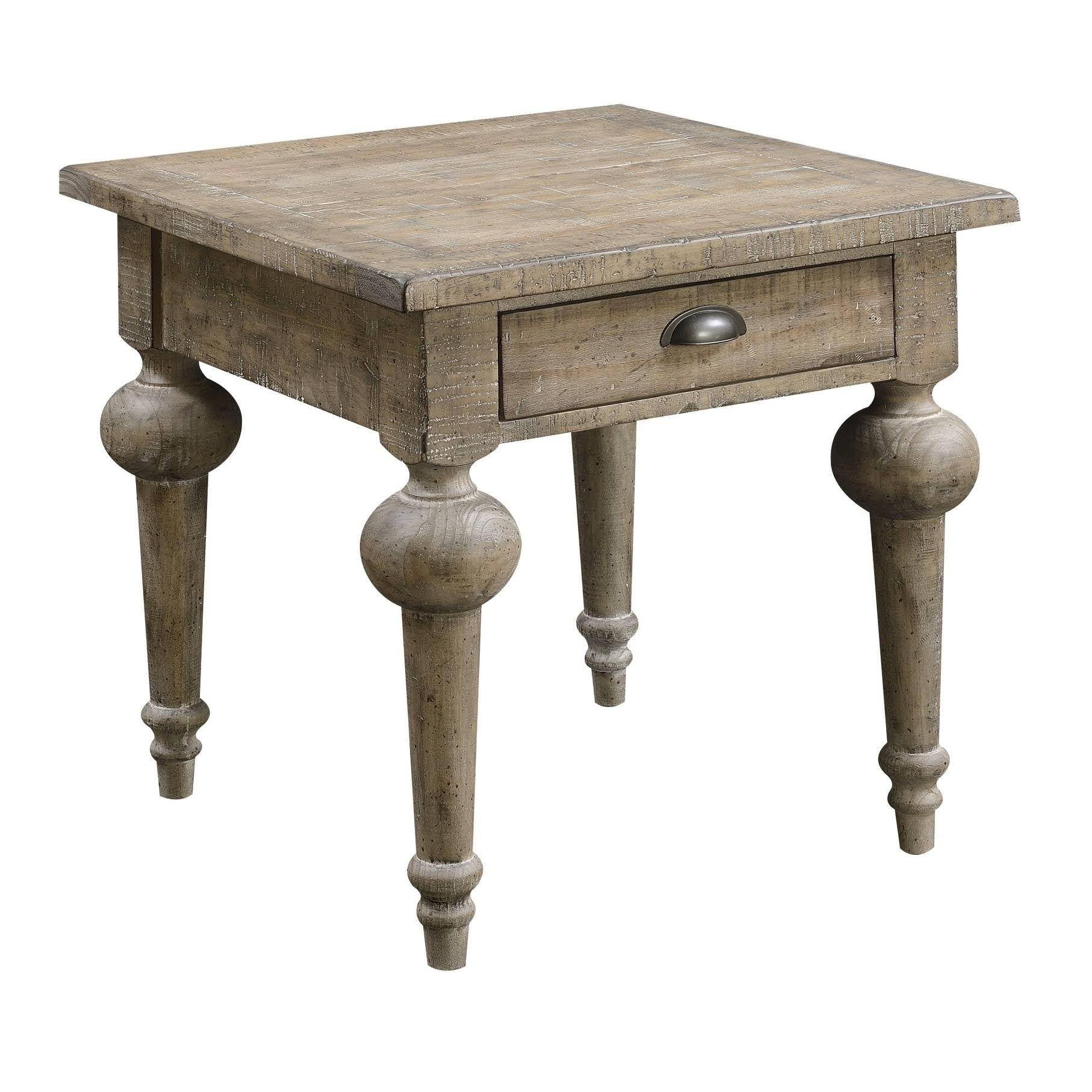 Emerald Home Interlude Sandstone End Table