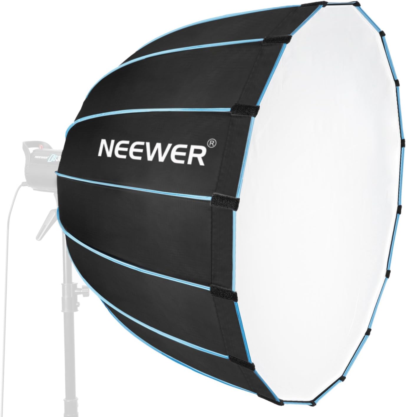 Neewer 36 inches/90 centimeters Photography Portable Speedlite Flash Hexadecagon Softbox with Bowens Mount Compatible with Neewer CB60 CB100 CB150