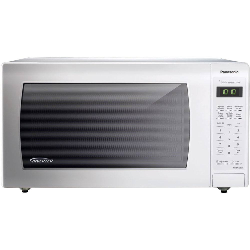 Panasonic NN-SN736W 1250W Microwave - 1.6 cu ft - White