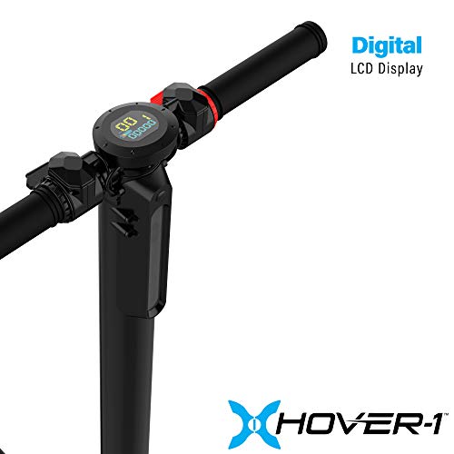 Hover-1 Rally Electric Scooter | 12MPH, 7 Mile Range, 4HR Charge, LCD Display, 6.5 Inch High-Grip Tires, 220LB Max Weight, Cert. & Tested