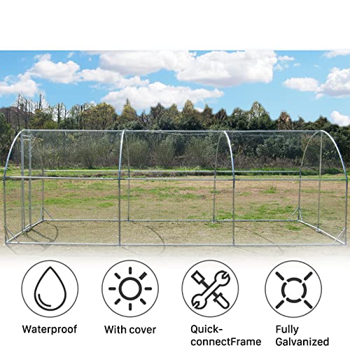 Large Metal Chicken Coop
