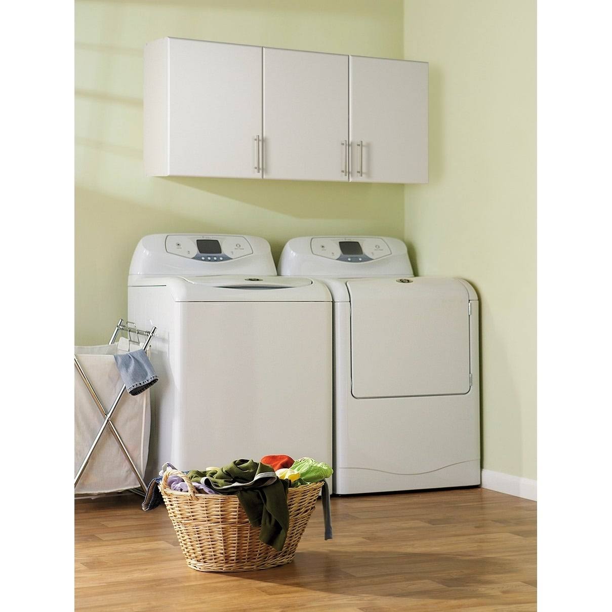 Prepac Elite Wall Cabinet, Black, 54x22