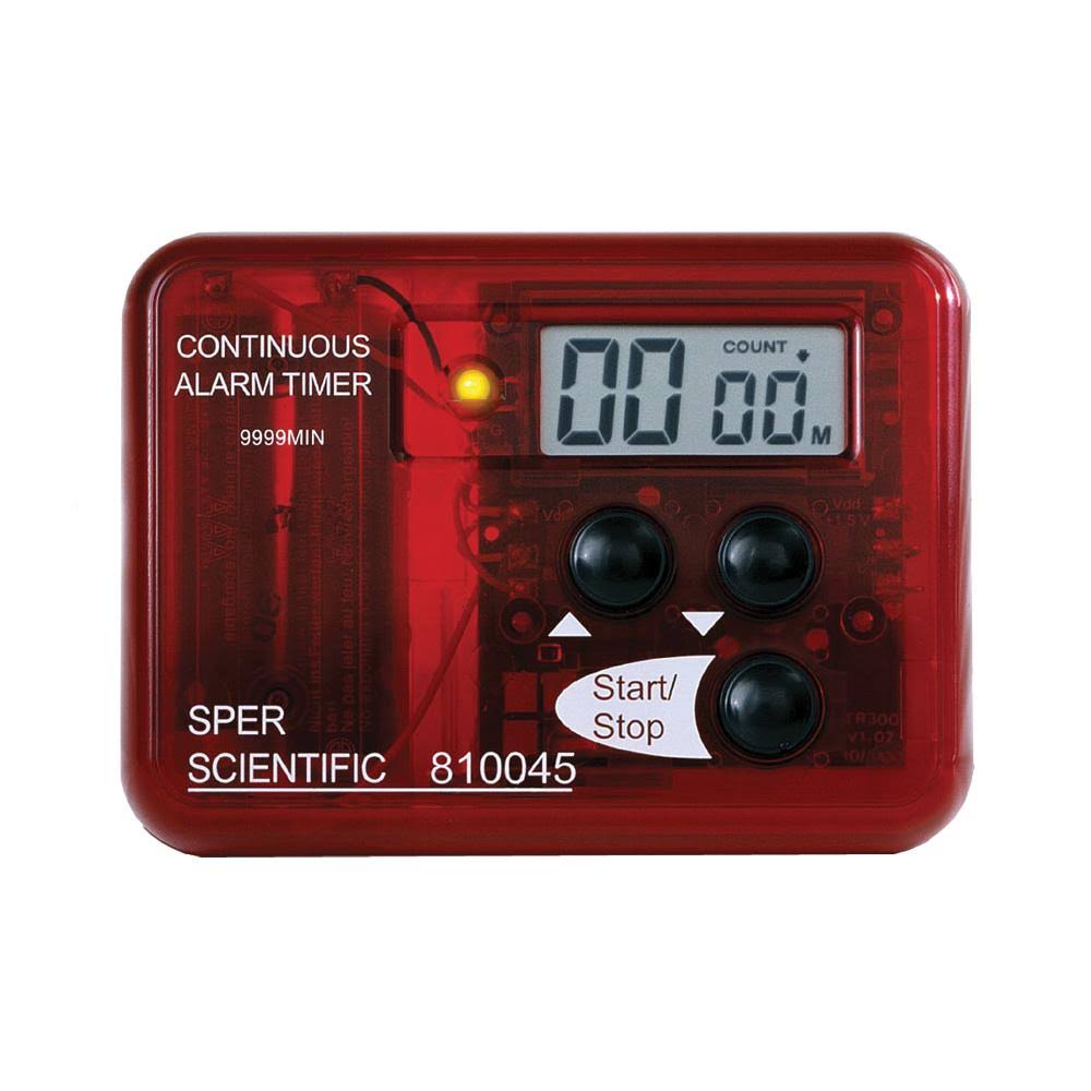 Continuous Alarm Timer, Item #810045C - with Certificate of Compliance