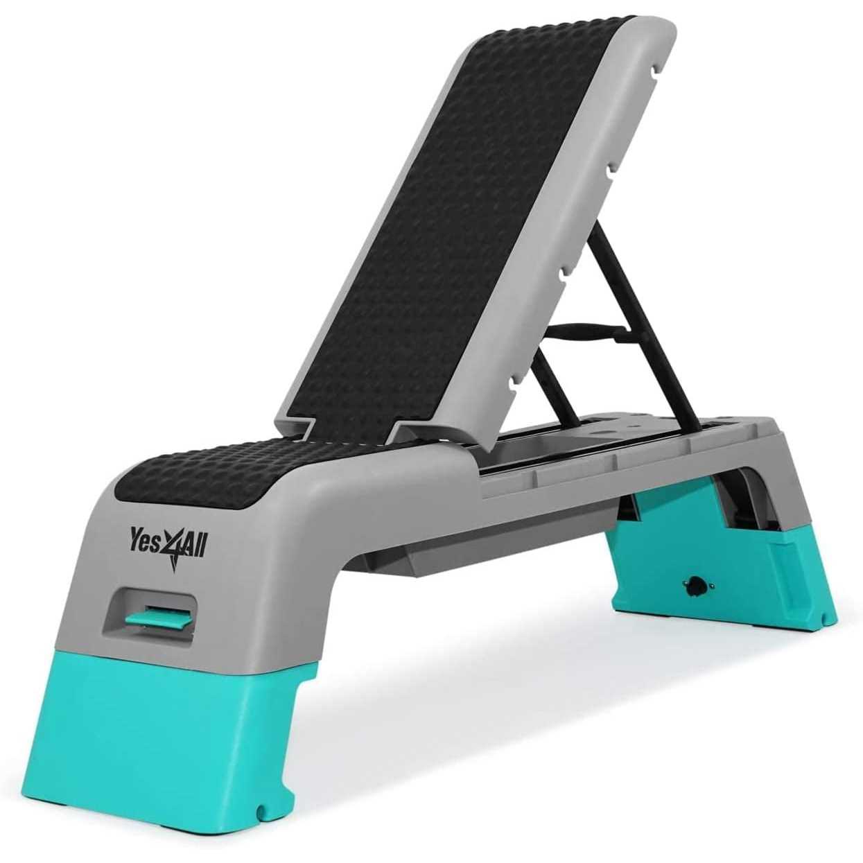 Yes4all Multifunctional Fitness Aerobic Step Platform/Aerobic Deck - Sports Supplies Online Store
