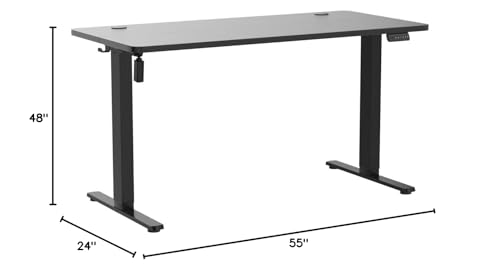Standing Desk, Adjustable Height Electric Sit Stand Up Down Computer Table