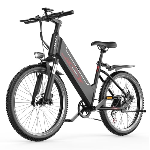 Electric Bike for Adults, 1500W Motor Peak Ebike, 480Wh Removable Battery E Bike, Max 65Miles 28MPH, 26" Electric Mountain Bike