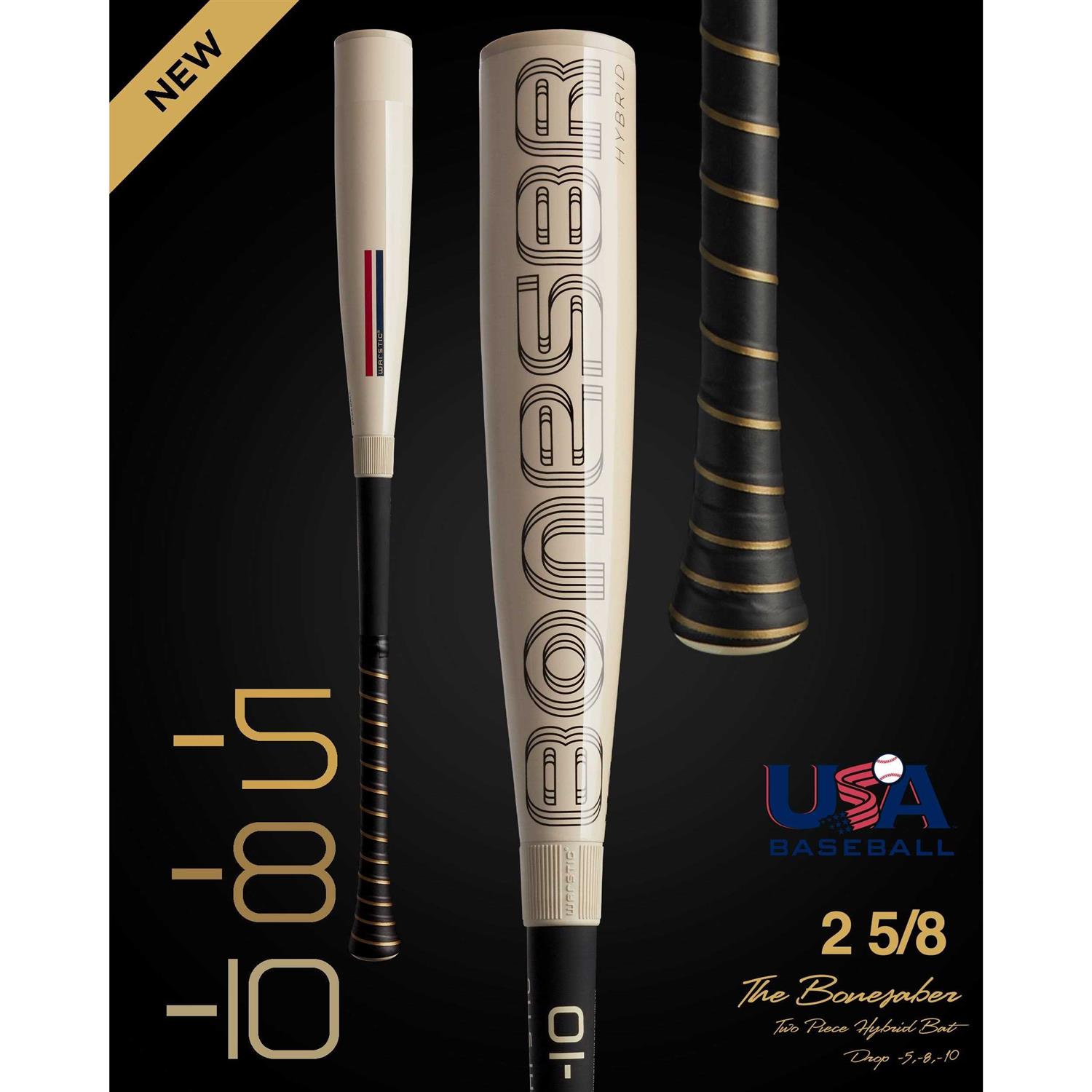 2024 Warstic Bonesaber Hybrid USA Baseball Bat - Sports Supplies Online Store