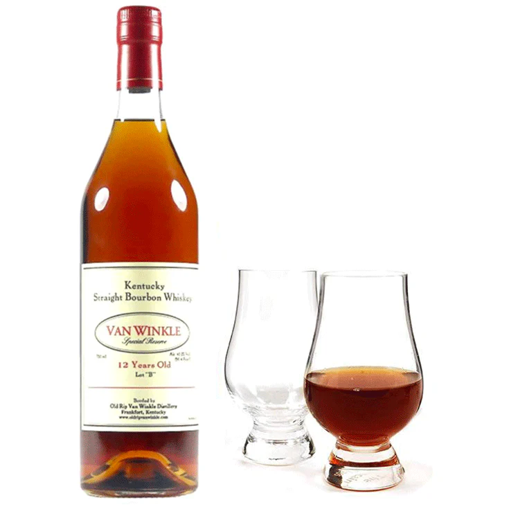 Van Winkle Special Reserve 12 Year Old Bourbon  with Glencairn Set Bundle - Nestor Liquor