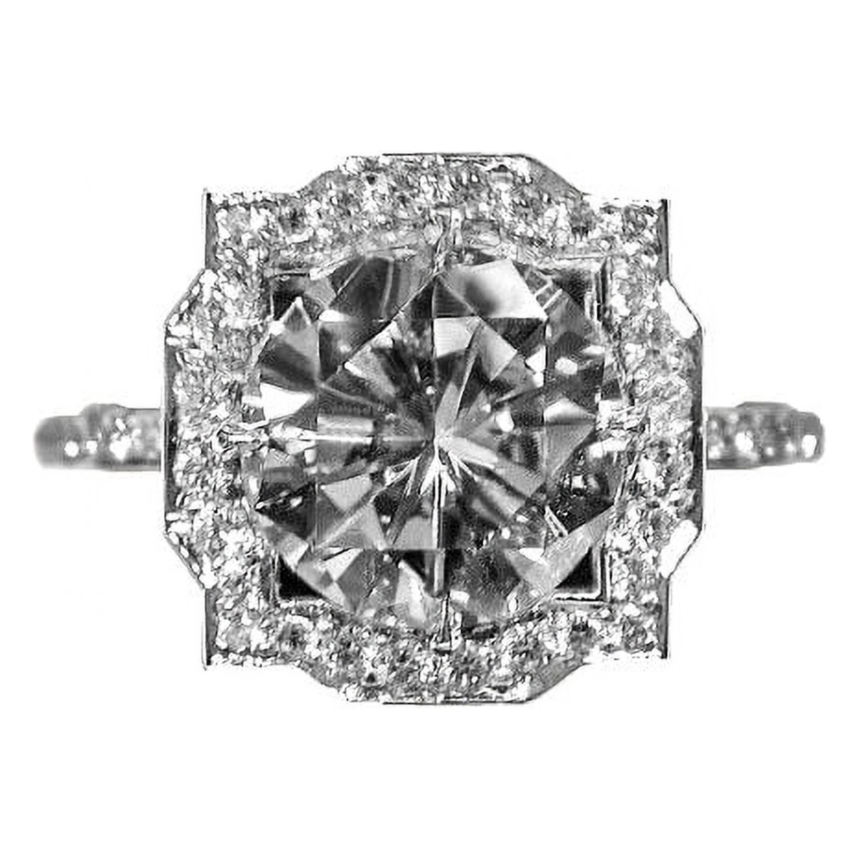 diamondscene Unique gia certified round brilliant f color grade si1 clarity grade side micro