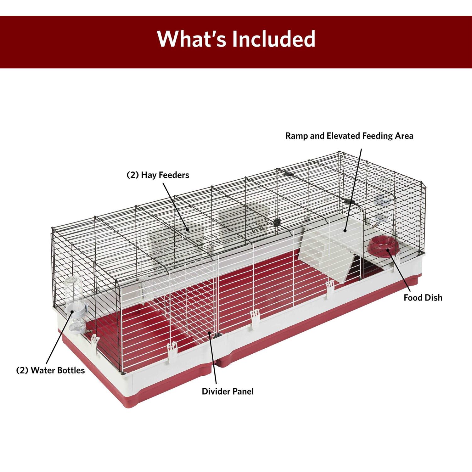 Midwest Homes for Pets Wabbitat Deluxe Rabbit Home - Pet Supplies online store