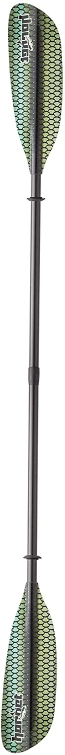 Graphic Fiberglass Multi Functional Kayak Paddle (Green Scale Design) - Radiant Selections