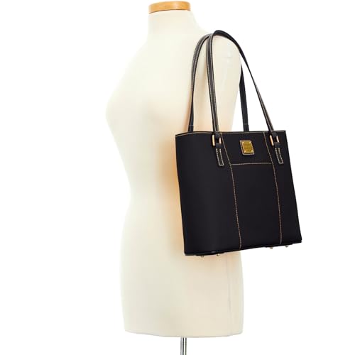 Dooney & Bourke Women's Small Lexington Tote in Pebble Grain Leather, Handbag with Long Leather Shoulder Straps