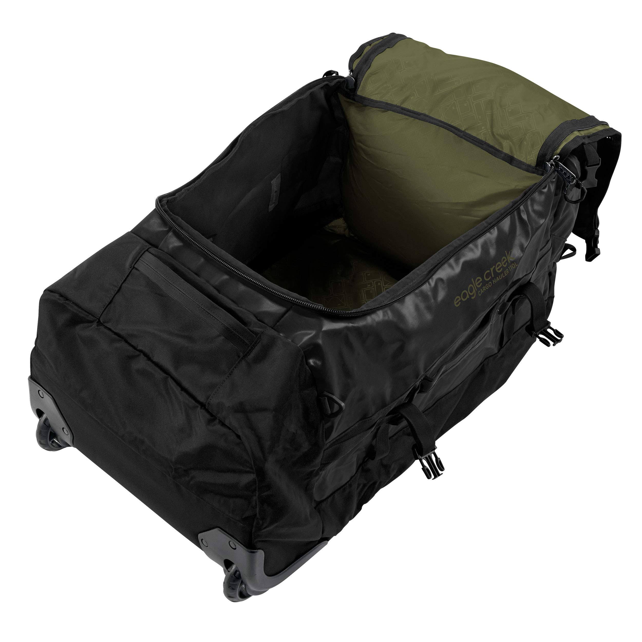 Eagle Creek Cargo Hauler Wheeled Duffel Jet Black 110 L