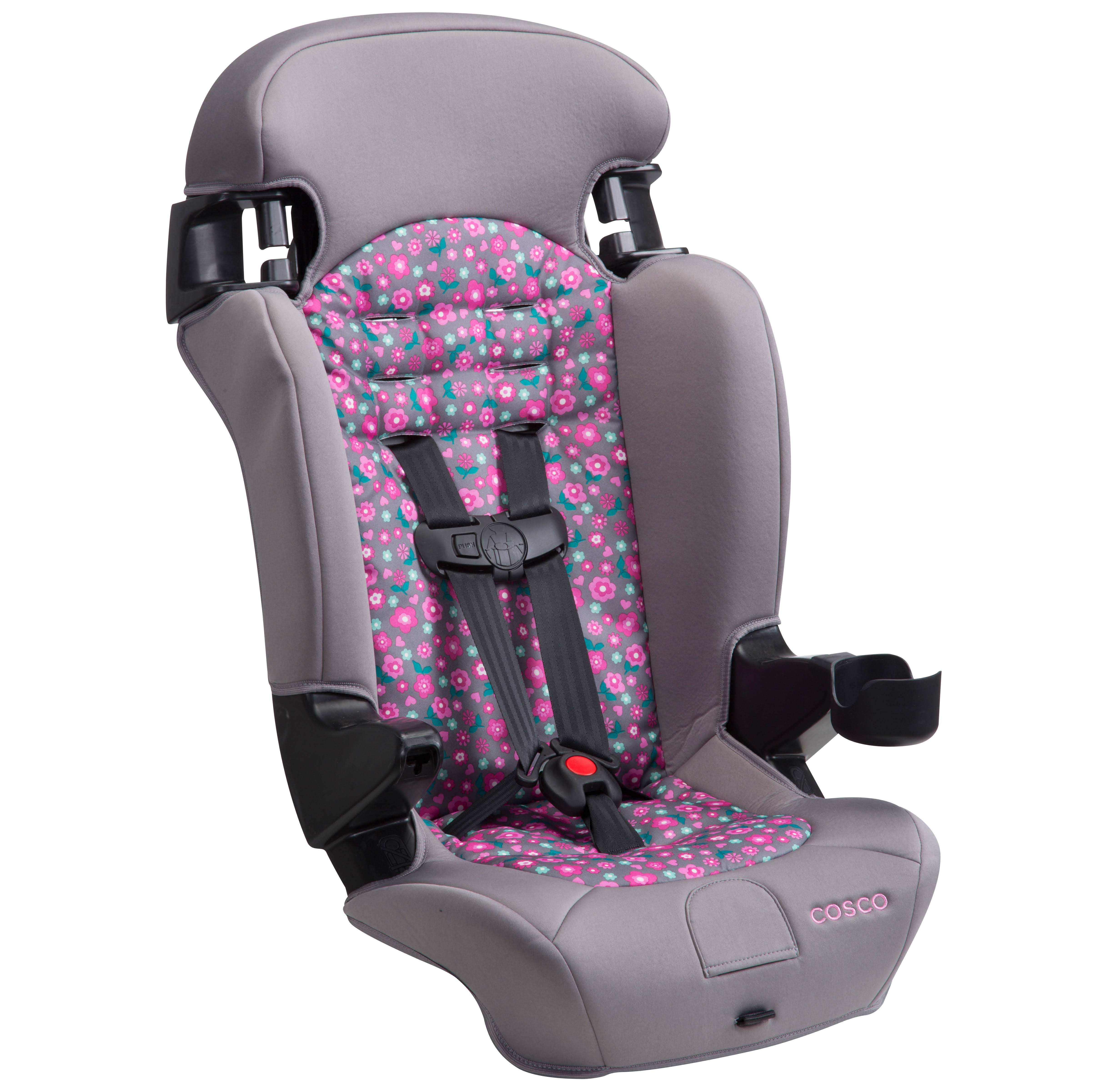 Cosco Finale 2-in-1 Booster Car Seat, Spring Blossom