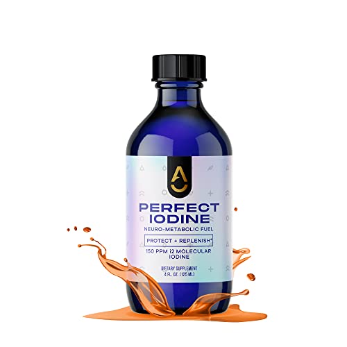 Activation Products - Perfect Iodine Solution, Thyroid Support for Women and Men