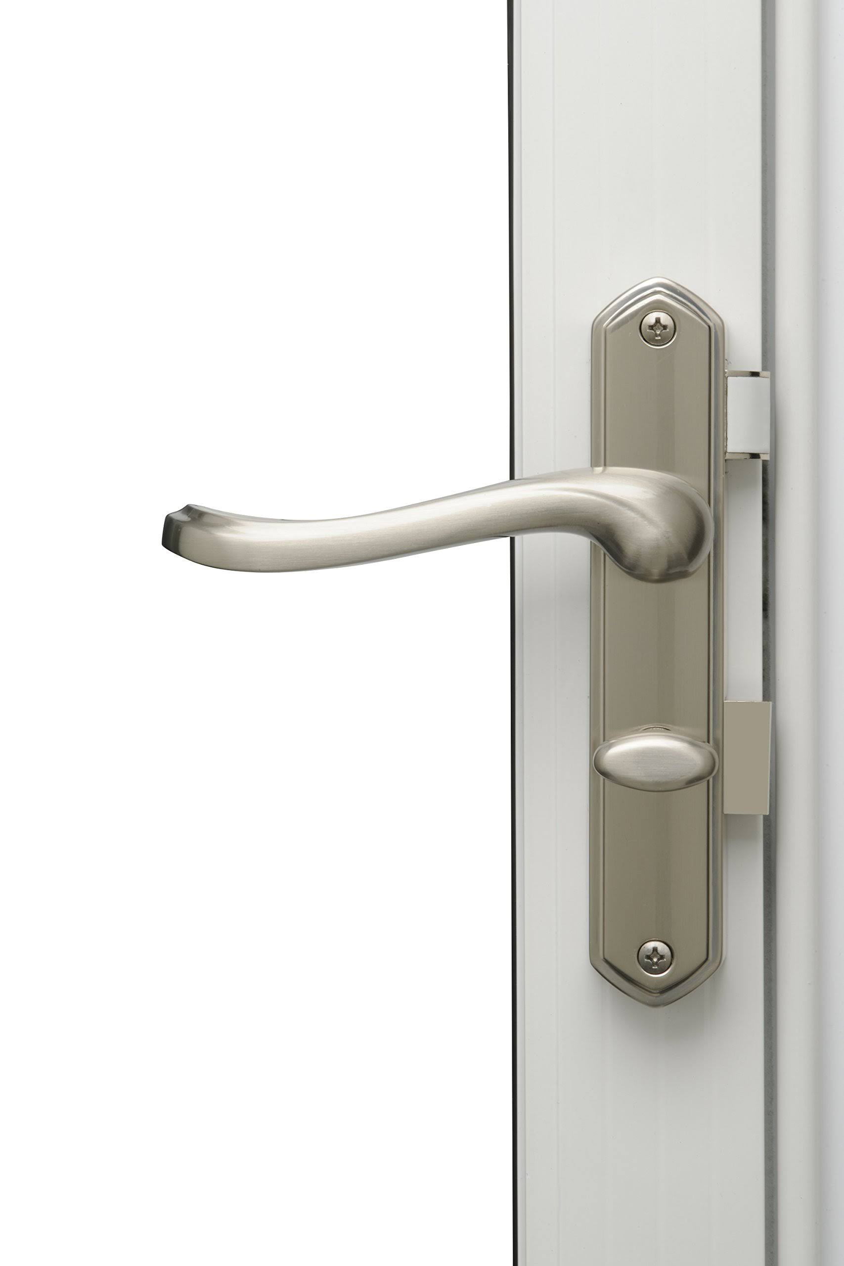 Wright Products Vca112sn Storm Door Latch Set, Metal, Satin Nickel