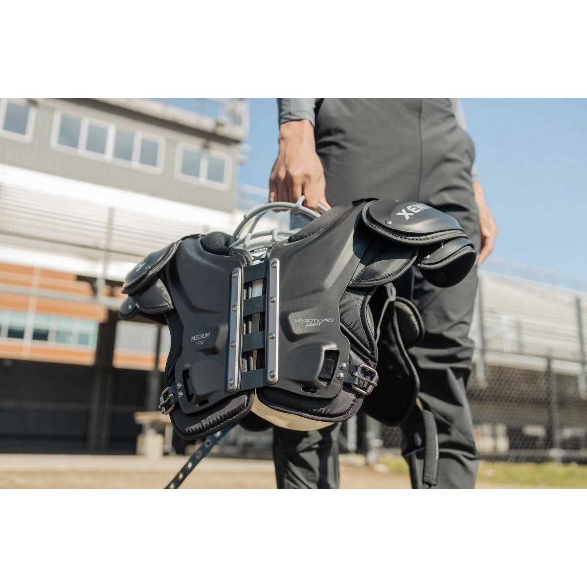 Adult Xenith Velocity Pro Light Football Shoulder Pads - Sports Supplies Online Store
