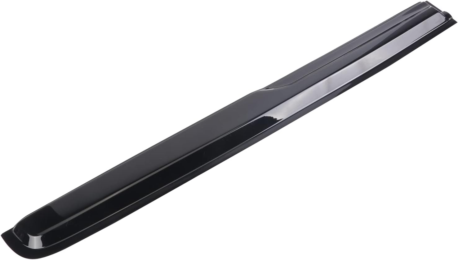 AUTOTOP 4PCS Tape On Dark Smoke Window Deflectors Sun Rain Vent Guard for 2019-2020 Chevy Silverado Crew cab Pack of 2