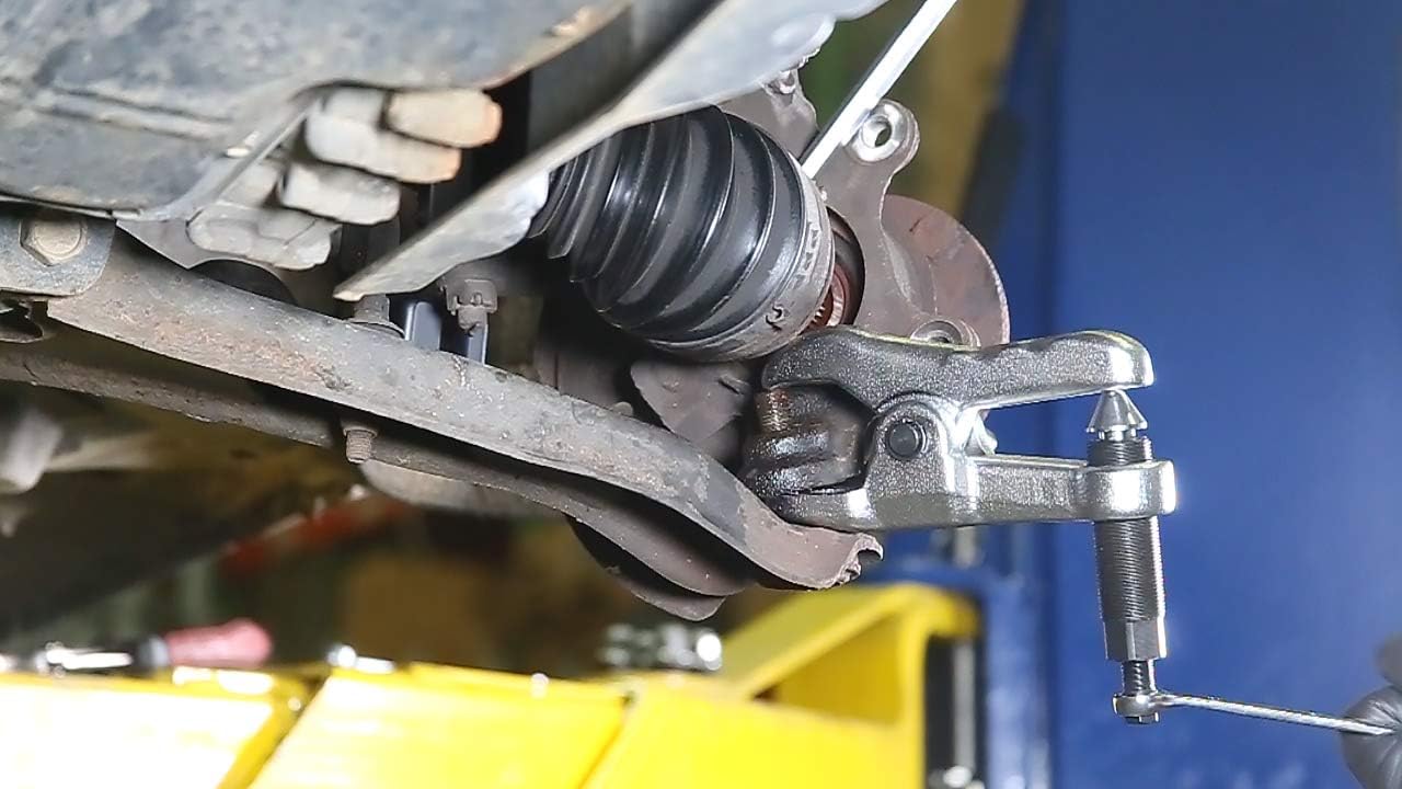 OEMTOOLS 25219 Hydraulic Ram Safe & Easy Ball Joint Separator | Easier Than Pickle Forks or Air Tools | Separates Ball Joints in Most Passenger