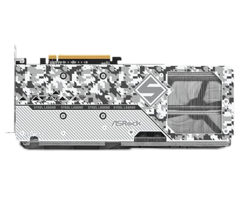ASRock AMD Radeon RX 7700 XT Challenger 12GB GDDR6 192-bit 0dB Silent Cooling 7680 x 4320 DisplayPort HDMI LED Indicator 18Gbps Dual Fan Graphics Card