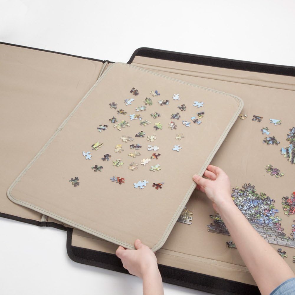 Bits And Pieces - 1000 Piece Puzzle Caddy-Porta-Puzzle Jigsaw Caddy - Puzzle Accessory, Puzzle Table
