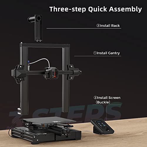 Official Creality Ender 3 V2 Neo 3D Printer with CR Touch Auto Leveling PC Spring Steel Platform Full-Metal Extruder 95% Pre-Installed 3D Printers