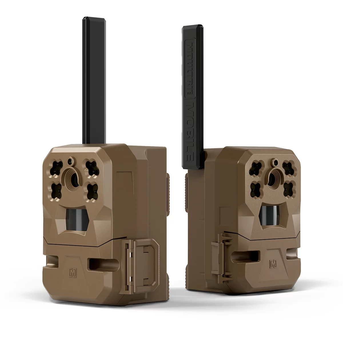 Moultrie Mobile EDGE Nationwide Cellular Trail Camera with Built-in Memory and 33MP Images (2-Pack)