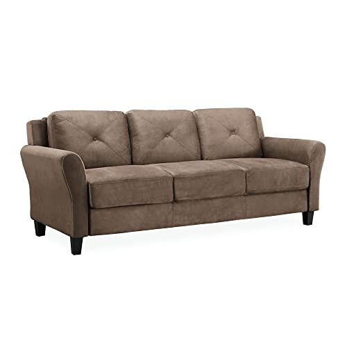 Lifestyle Solutions Harrington Loveseat, Black