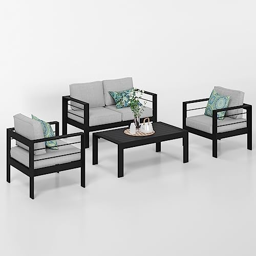 Solaste Aluminum Patio Furniture Set
