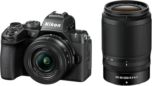 Nikon Z50 II with Two Lenses | Compact mirrorless Stills/Video Camera with Easy Color presets and Wireless Photo Sharing | Nikon USA Model