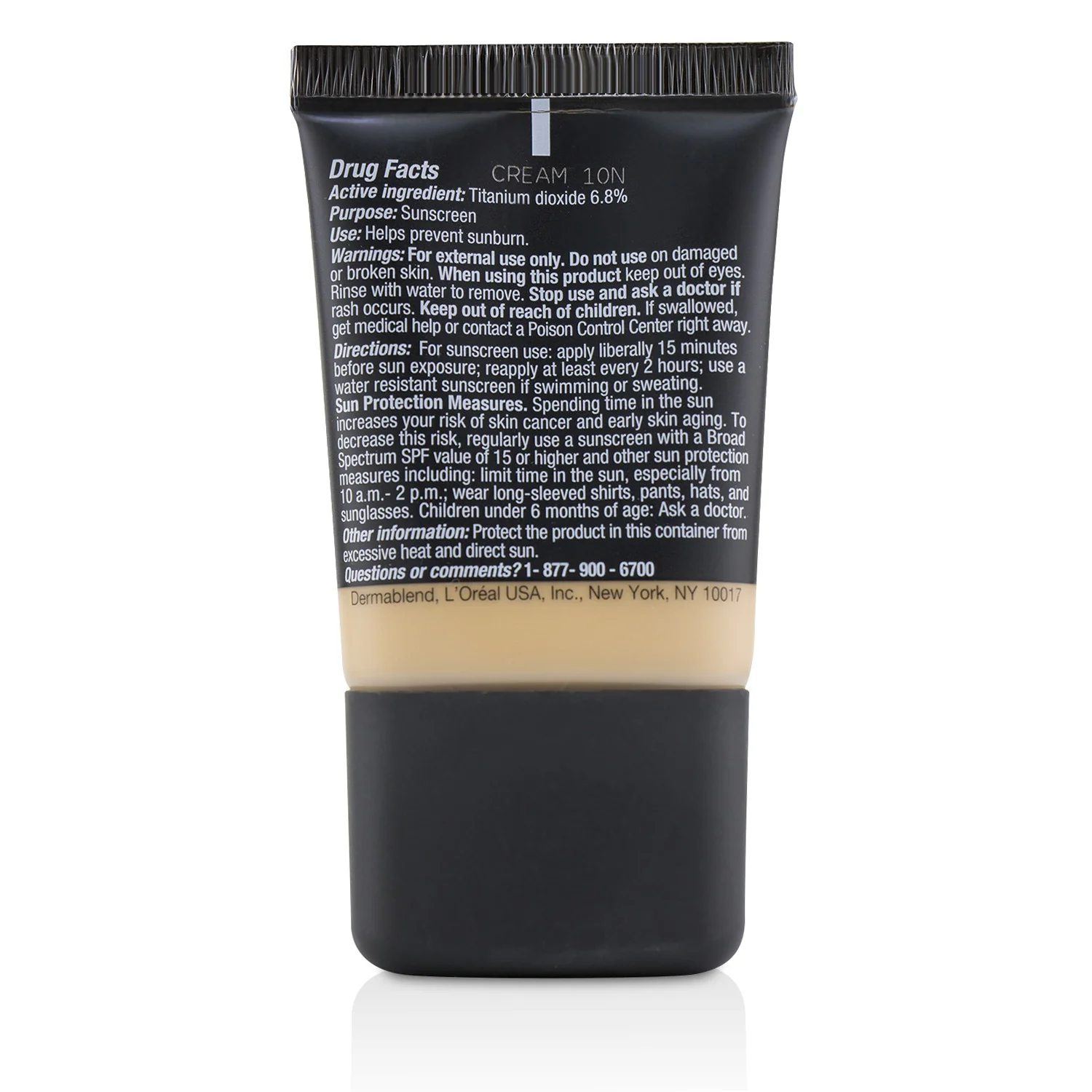 Dermablend Smooth Liquid Camo Foundation SPF 25 (Medium Coverage) - Chestnut (40N) 30ml/1oz