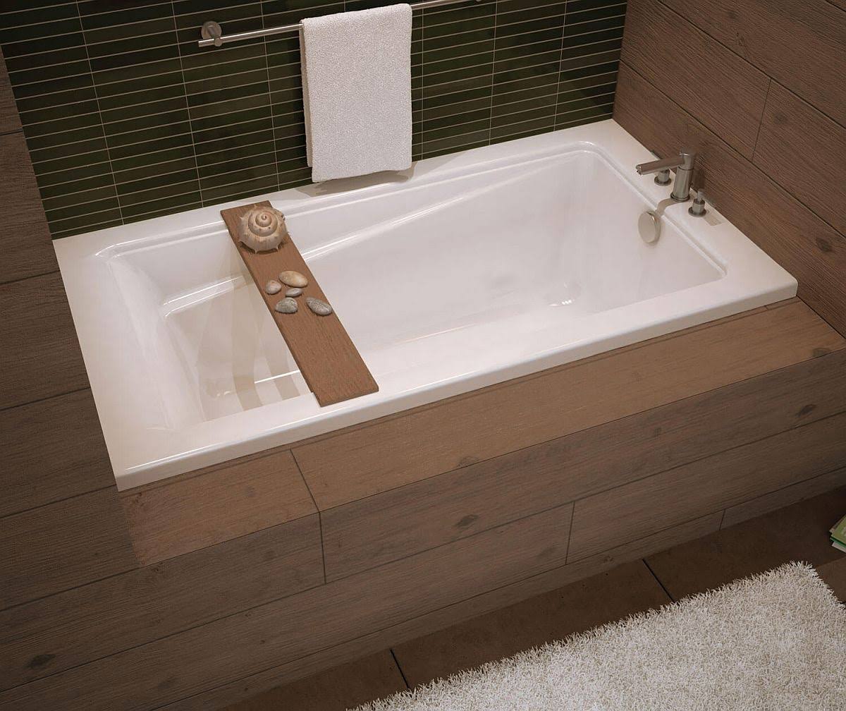 Maax 105514-R-000-001 - Exhibit 60in x 32in If Soaking Bathtub with Right Hand Drain