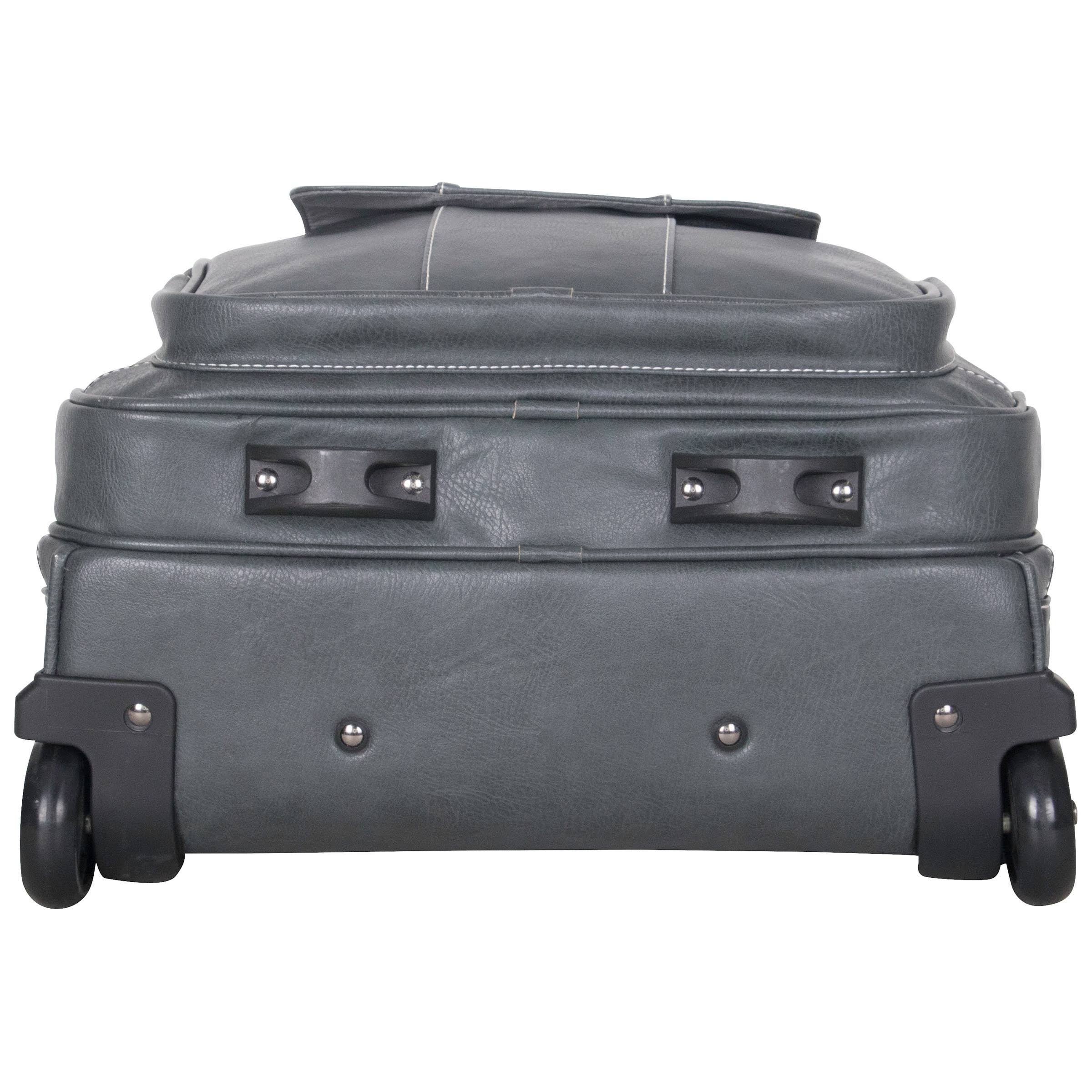 Kenneth Cole Reaction Rolling Laptop Bag Black