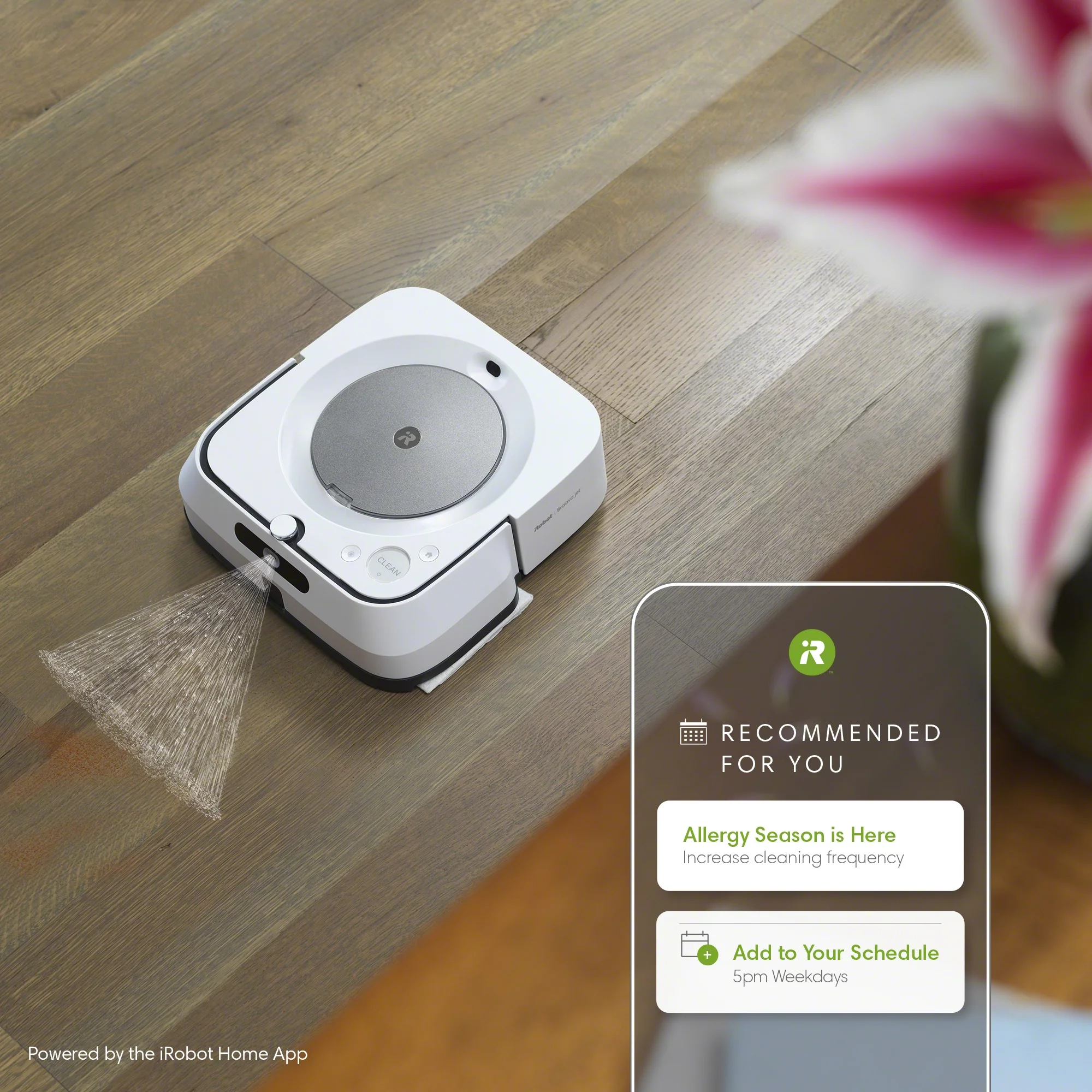 iRobot Braava Jet M6 (6110) Ultimate Robot Mop- Wi-Fi Connected, Precision Jet Spray, Smart Mapping, Works with Google Home, Ideal for Multiple Rooms