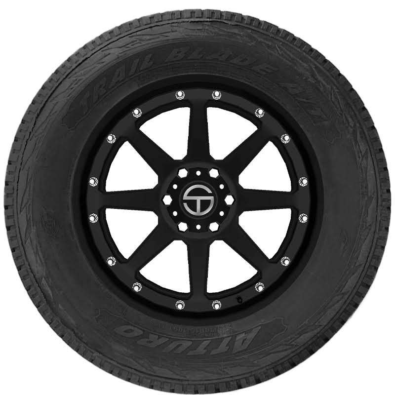 Atturo Trail Blade A/T All-Terrain Tire - LT265/75R16 E 10ply, Black