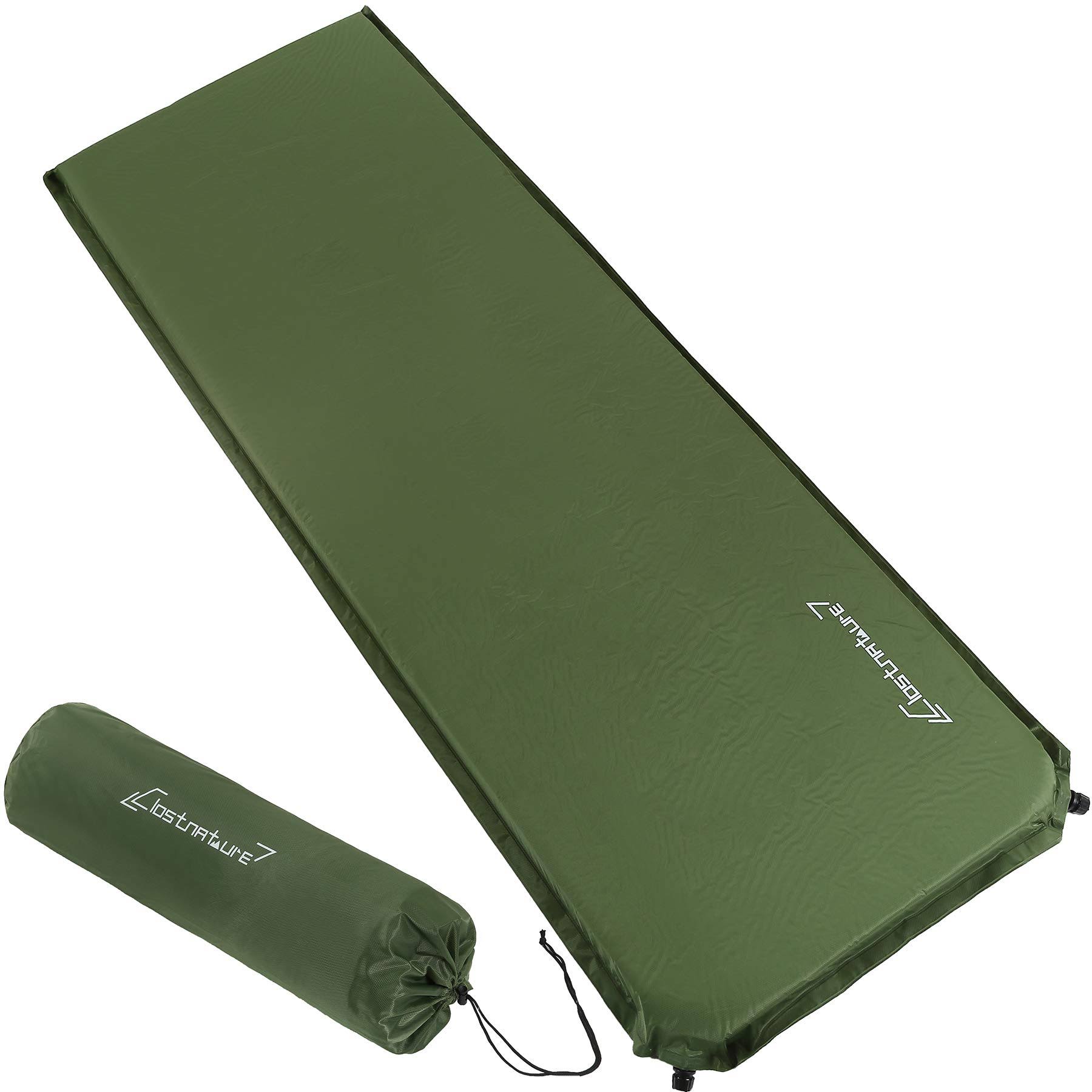 Self Inflating Sleeping Pad for Camping - 1.5/2/3 inch Camping Pad, Lightweight