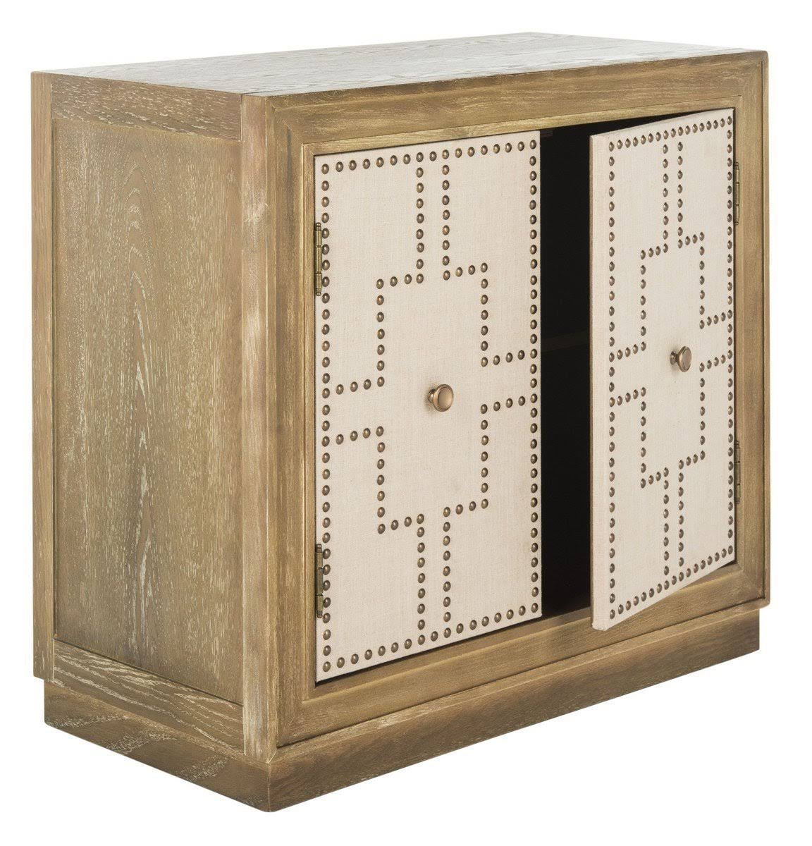 Safavieh Azuli 2-Door Chest - Antique Beige