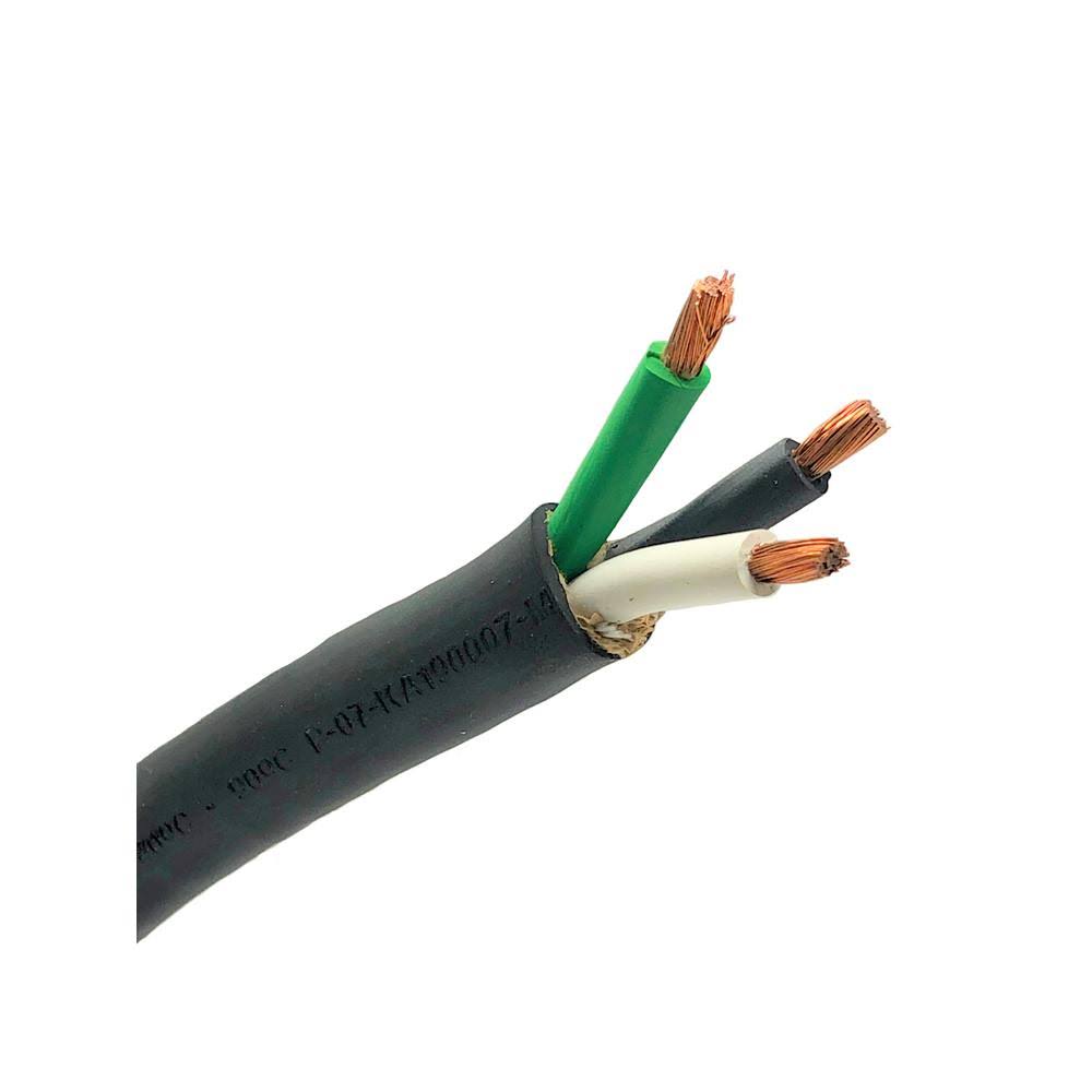WindyNation 50 ft. 6/3 Black SOOW Cable
