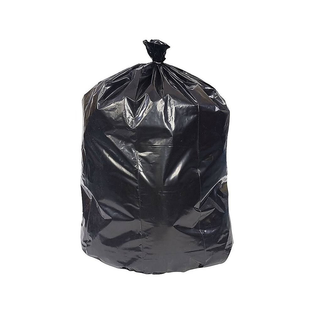Coastwide Professional 40-45 gal. Trash Bags, Low Density, 1.3 mil, Black, 100/Carton (CW22340-CC)