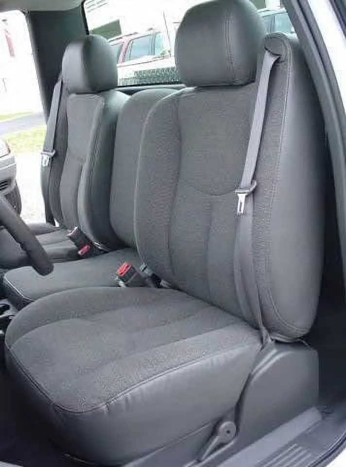 C1100 2003-2007 Chevy Silverado and GMC Sierra Work Truck Front 40/20/40 Split Seat With Manual Controls and Without Console in Camo Endura