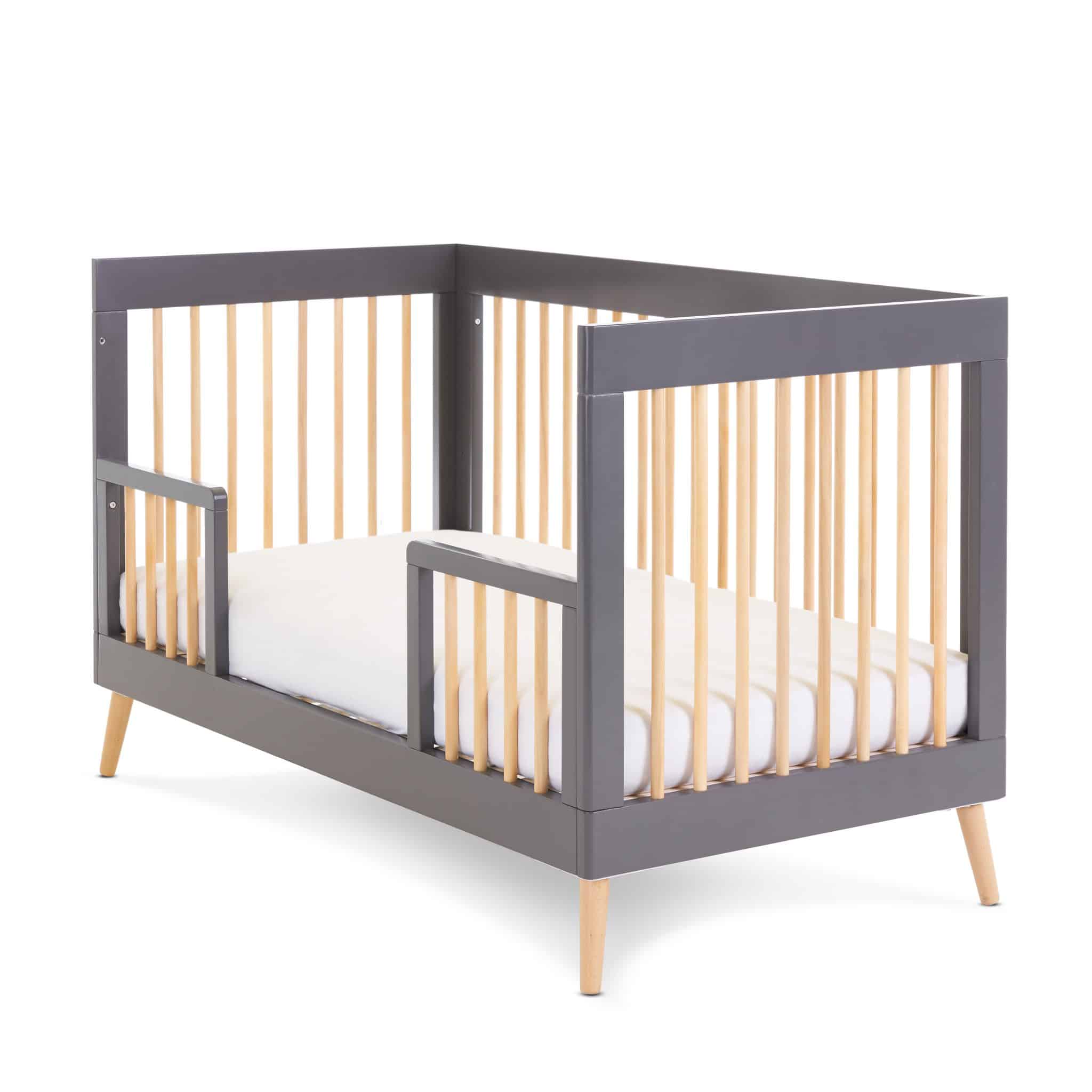 Obaby Maya 2 Piece Nursery Room Set – Slate with Natural