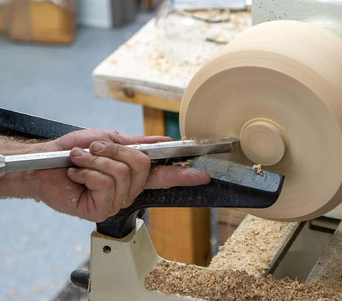 Package of 4 Simple Carbide Simple Wood Turning Tools with Interchangeable Lathe Tool Handle
