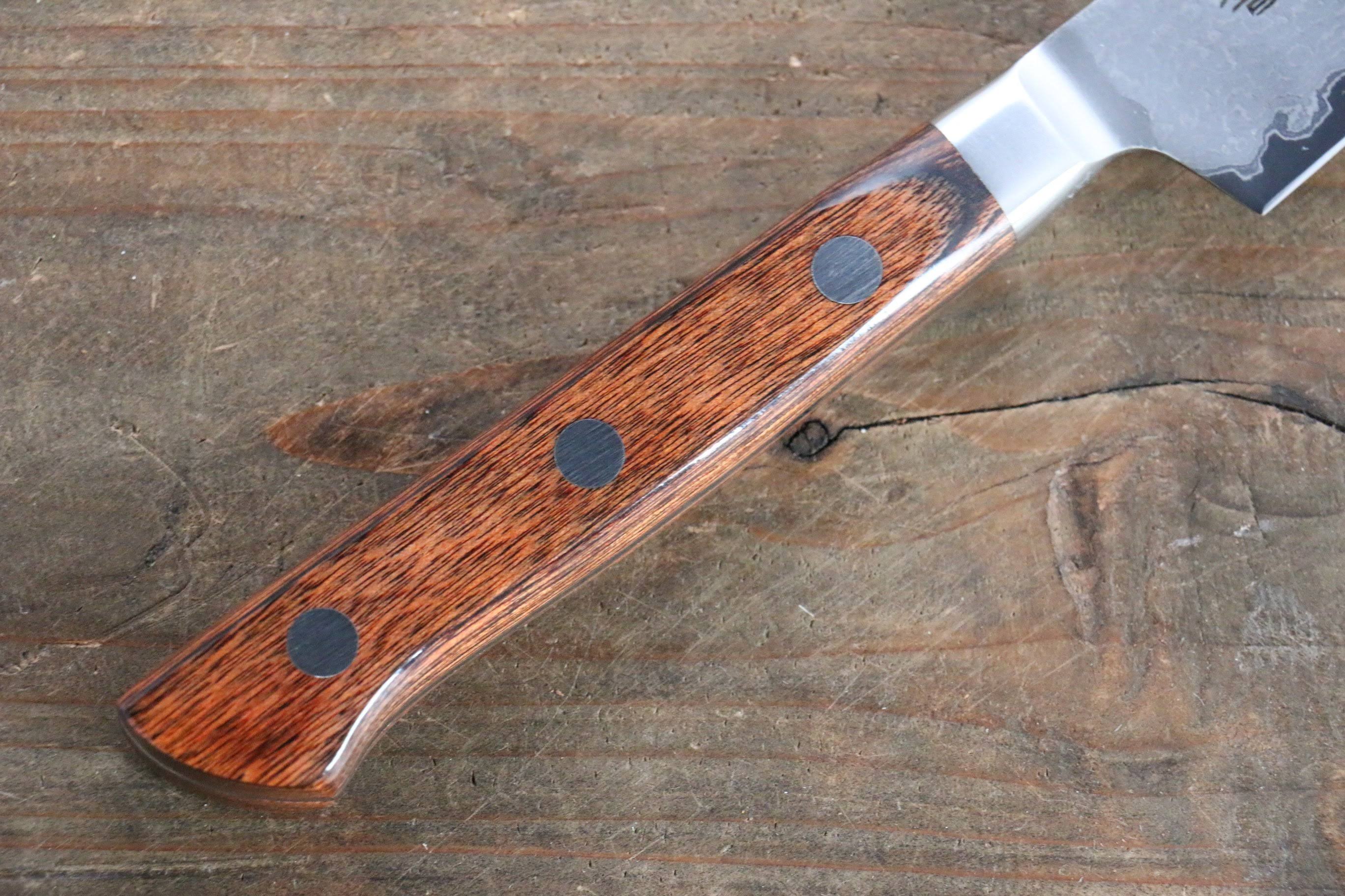 Tamahagane Kyoto 63 Layer Damascus Paring Japanese Knife 90mm KP-1109