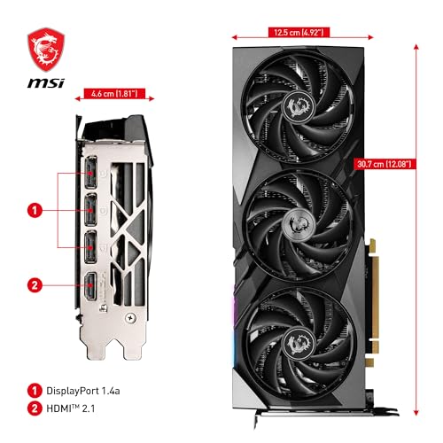 MSI GeForce RTX 4060 Ti Ventus 2X Black 8G OC Graphics Card -NVIDIA RTX 4060 Ti, 8GB GDDR6 Memory, 18Gbps, PCIe 4.0, DLSS3