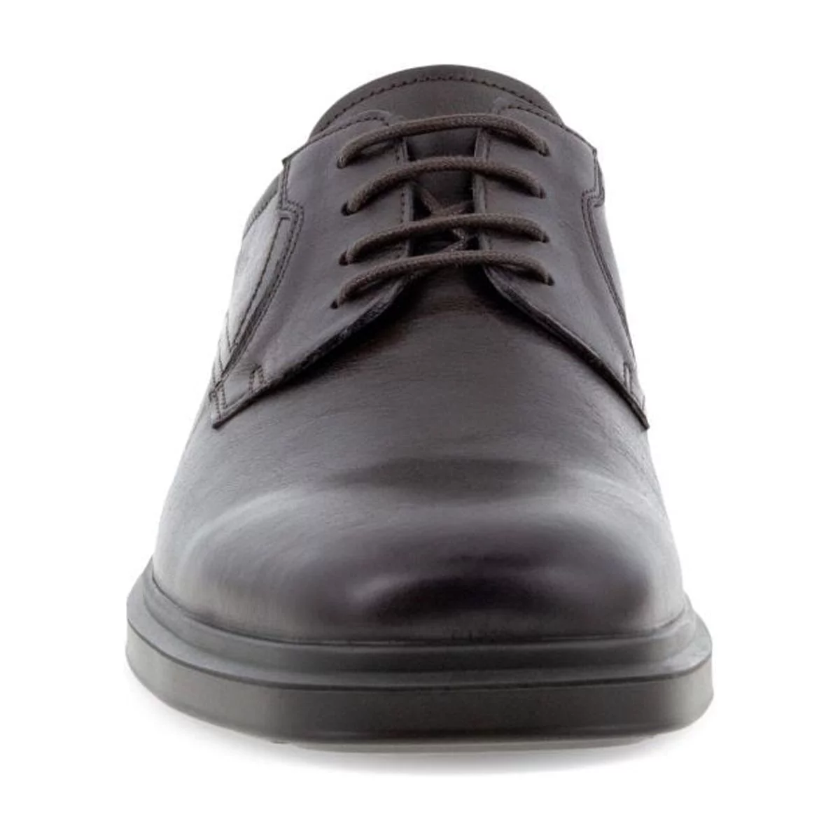 ECCO Men's Helsinki 2.0 Plain Toe Tie Mocha Leather - 500164-02178